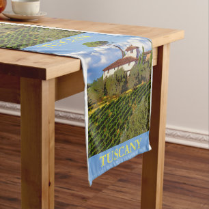 Tuscany Italy Poster Table Runner