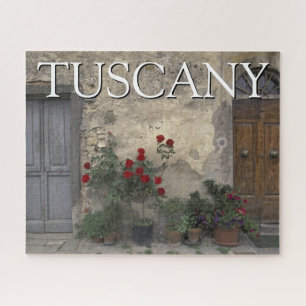 Tuscany, Italy Tuscan Doorway Jigsaw Puzzle