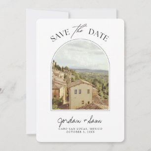Tuscany Italy Wedding Save the Date Invitation