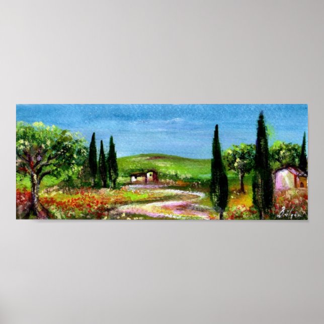 TUSCANY LANDSCAPE 5 POSTER (Front)