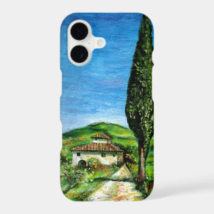 TUSCANY LANDSCAPE / OLD FARMHOUSE IN CHIANTI