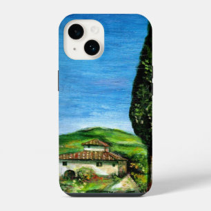 TUSCANY LANDSCAPE / OLD FARMHOUSE IN CHIANTI iPhone 14 CASE