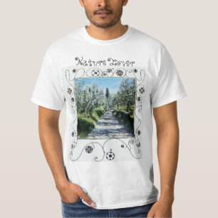 TUSCANY LANDSCAPE WITH OLIVE TREES Nature Lover T-Shirt