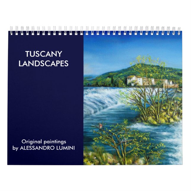 TUSCANY LANDSCAPES 2016 CALENDAR (Cover)