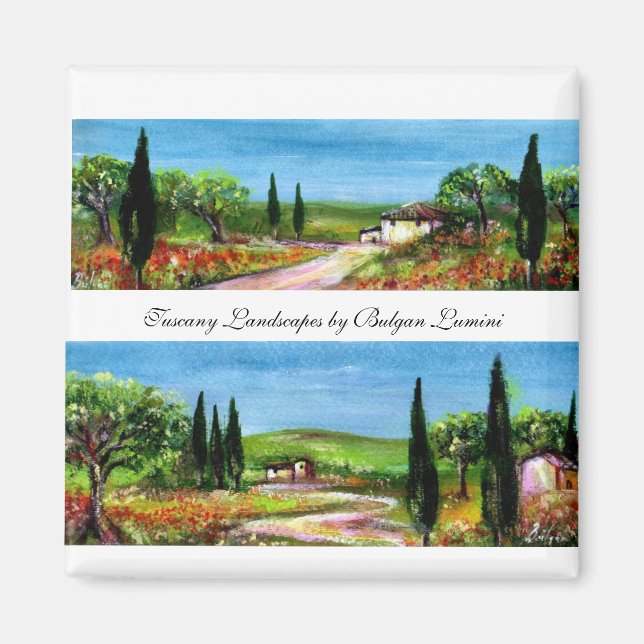 TUSCANY LANDSCAPES MAGNET (Front)