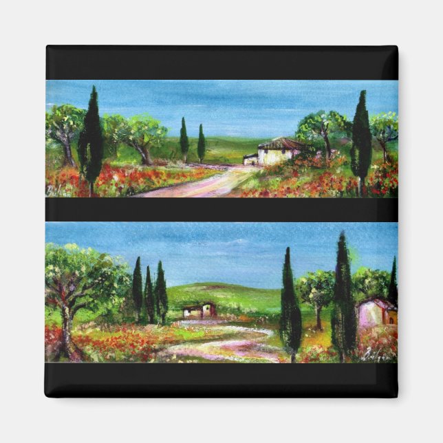 TUSCANY LANDSCAPES MAGNET (Front)
