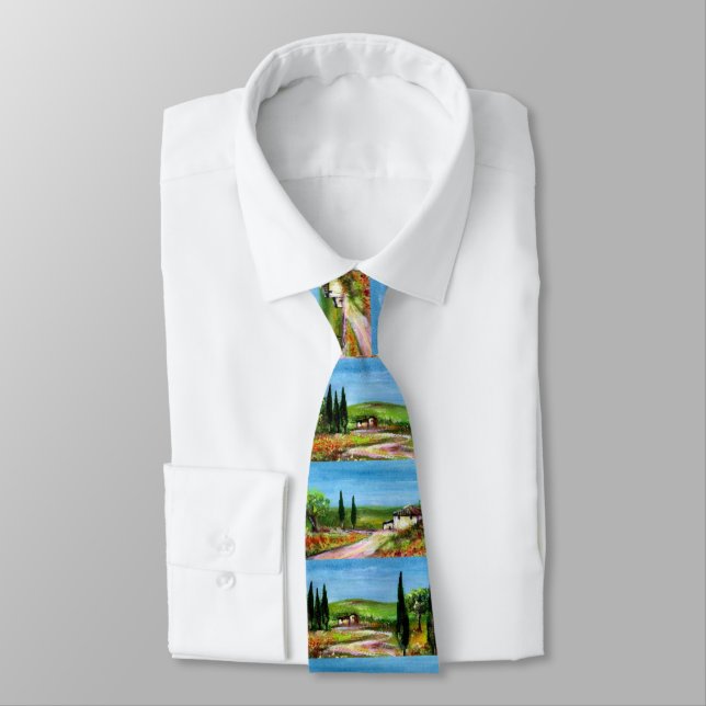 TUSCANY LANDSCAPES TIE (Tied)
