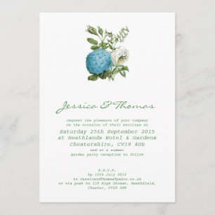 Tuscany Meditteranean Style Wedding Invitation
