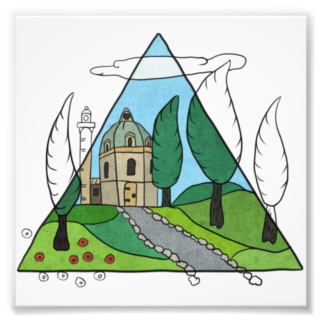 Tuscany Photo Print (Front)