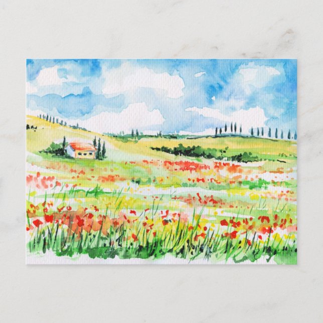 Tuscany Postcard (Front)