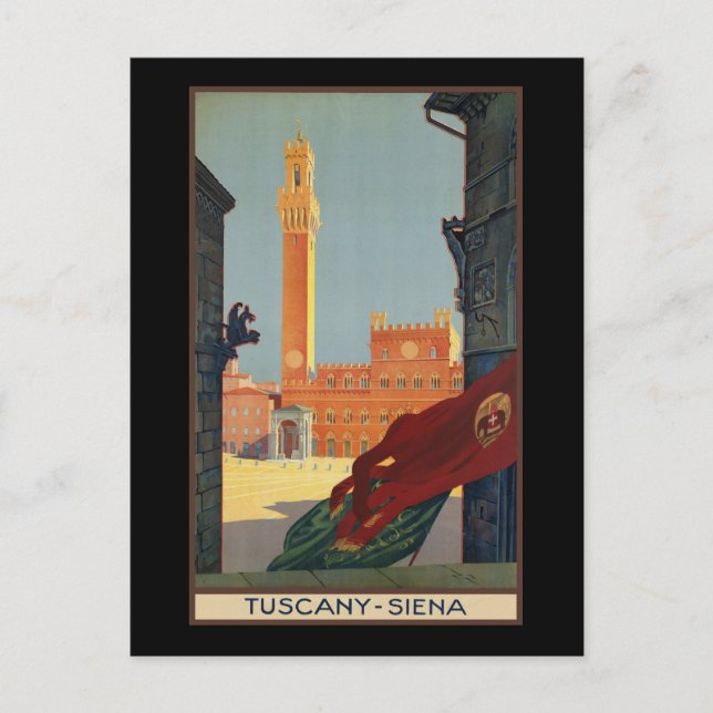 Tuscany Siena Postcard (Front)