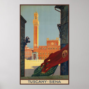 Tuscany Siena Poster
