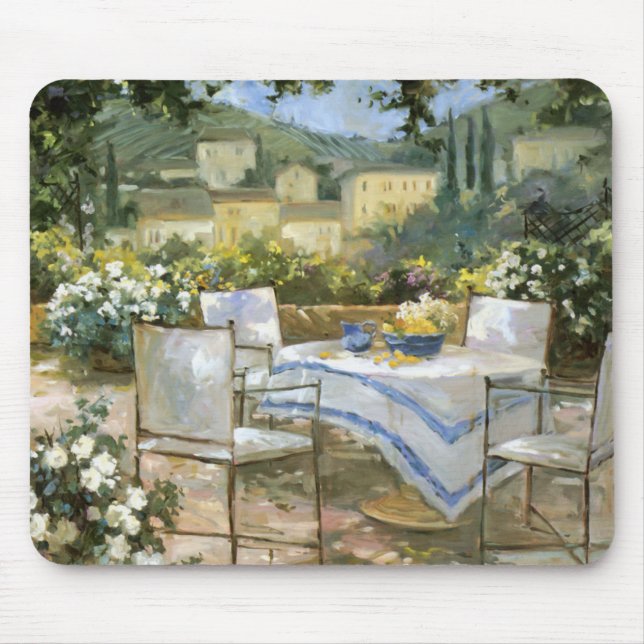 Tuscany Terrace Mouse Mat (Front)