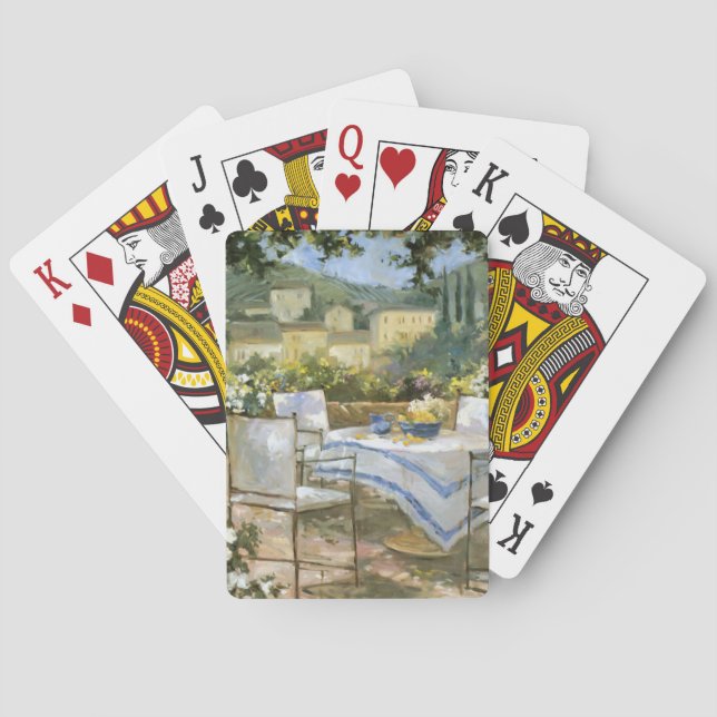 Tuscany Terrace Playing Cards (Back)