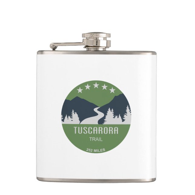 Tuscarora Trail Hip Flask (Front)