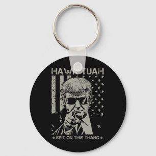 Tush Spit On That Thang Funny Donald Trump 2024  Key Ring