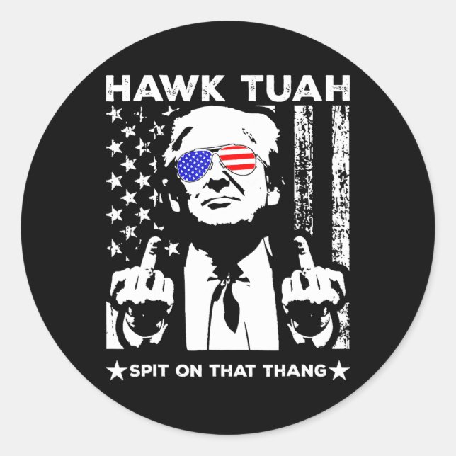 Tush Spit On That Thing Funny 1  Classic Round Sticker (Front)