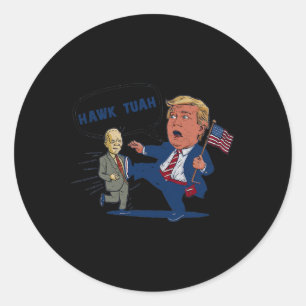 Tush Thing Presidential Candidate Parody Trump Classic Round Sticker