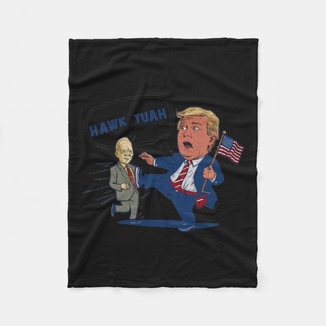 Tush Thing Presidential Candidate Parody Trump  Fleece Blanket (Front)