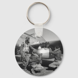 Tuskegee Airmen, 1945 Key Ring