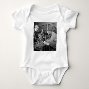 Tuskegee Airmen 332nd Fighter Group Pilots Baby Bodysuit