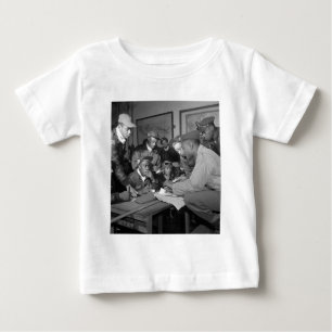 Tuskegee Airmen 332nd Fighter Group Pilots Baby T-Shirt