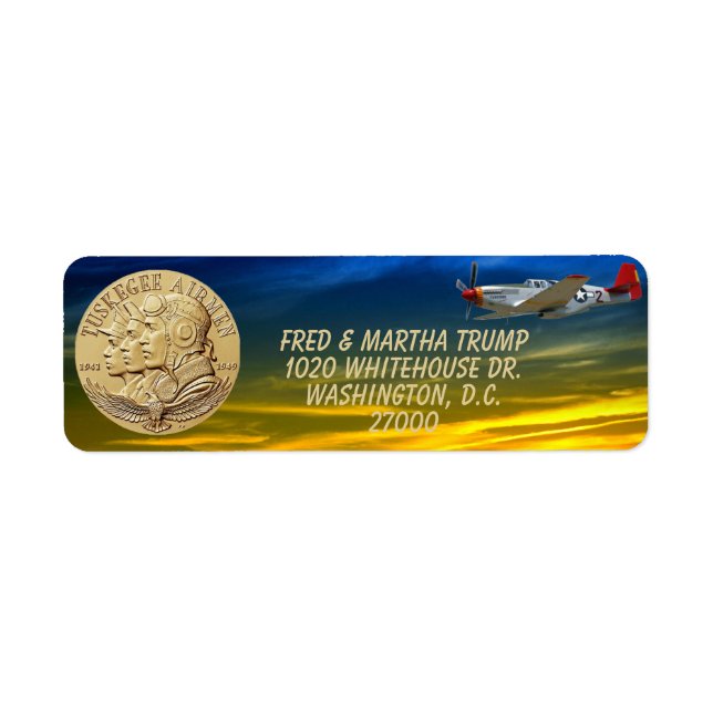 TUSKEGEE AIRMEN COIN (Front)