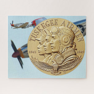 TUSKEGEE AIRMEN COIN JIGSAW PUZZLE