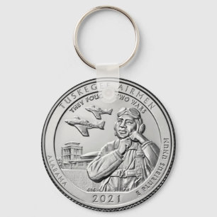  Tuskegee Airmen COIN Key Ring