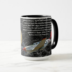 TUSKEGEE AIRMEN COIN MUG