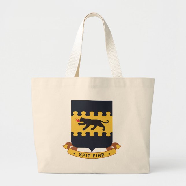 Tuskegee Airmen Emblem Large Tote Bag (Front)