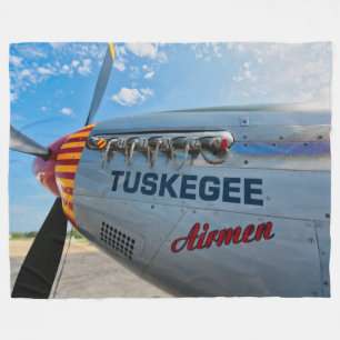 TUSKEGEE AIRMEN FLEECE BLANKET