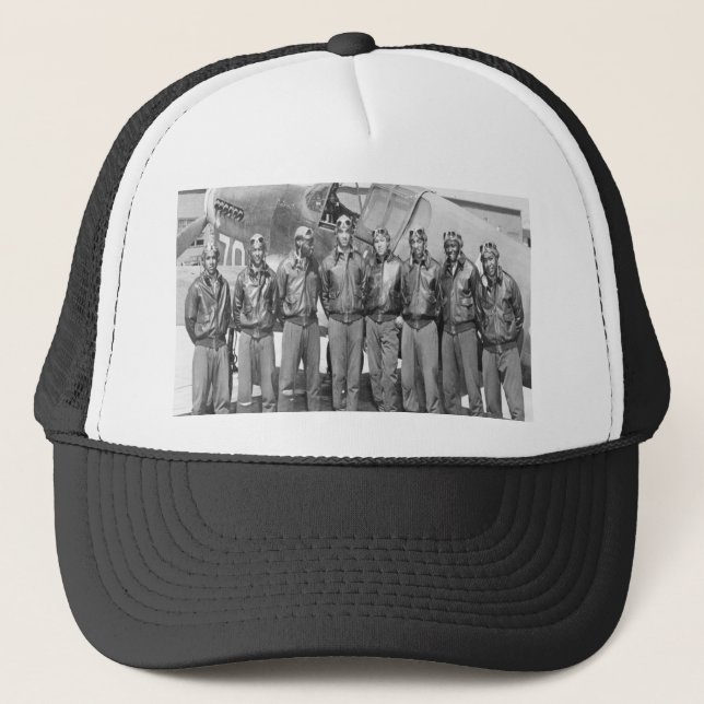 Tuskegee Airmen, Red Tails Group Trucker Hat (Front)