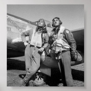 Tuskegee Airmen -- World War Two Poster