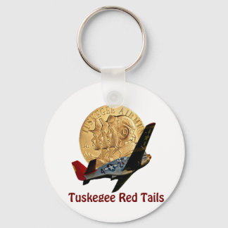 Tuskegee Red tail Key Ring