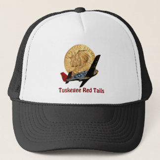 Tuskegee Red tail Trucker Hat
