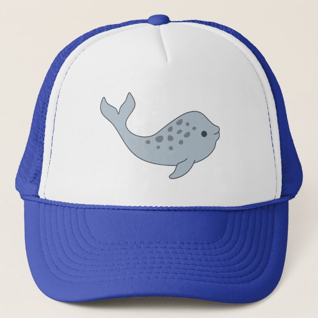 Tuskless Narwhal Trucker Hat (Front)