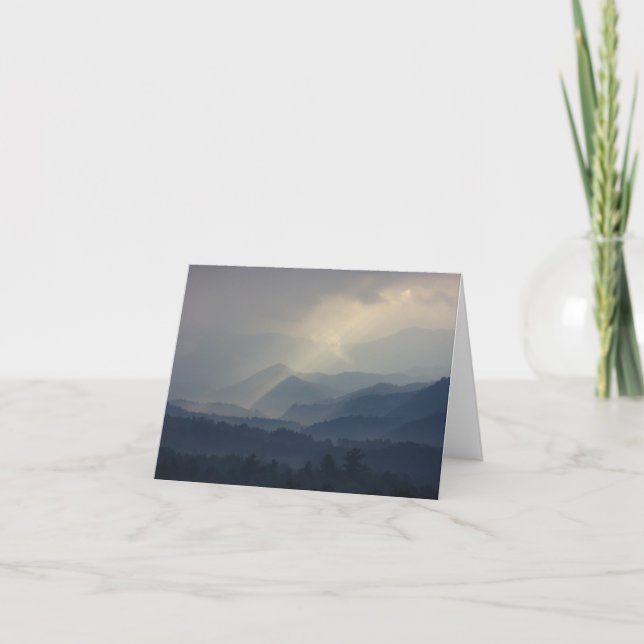 Tusquittee Sunrise Card (Front)