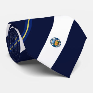 Tustin (California) city flag Neck Tie