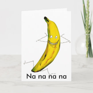 TUT - banananana, Na na na na Card