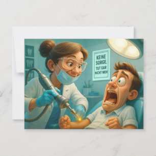 Tut gar nicht weh... postcard
