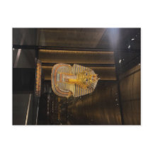 Tutankhamen golden mask Egyptian museum, Artefact!