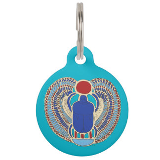 Tutankhamon's Hieroglyph Pet Tag