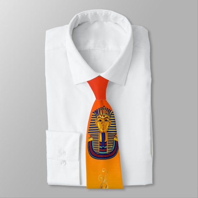 Tutankhamun توت عنخ آمون  Neck Tie (Tied)