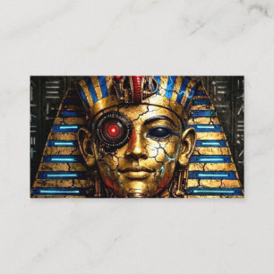Tutankhamun 2.0: The Cyber King Business Card
