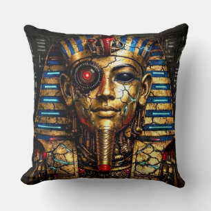 Tutankhamun 2.0: The Cyber King Cushion