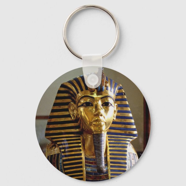 Tutankhamun - Burial mask Key Ring (Front)