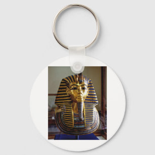 Tutankhamun - Burial mask Key Ring