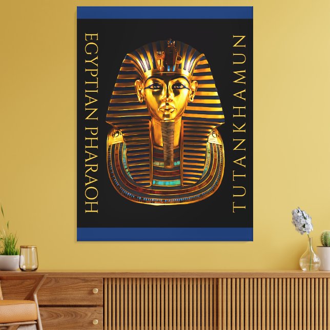 TUTANKHAMUN Discovery Centennial  Canvas Print (Insitu(LivingRoom))