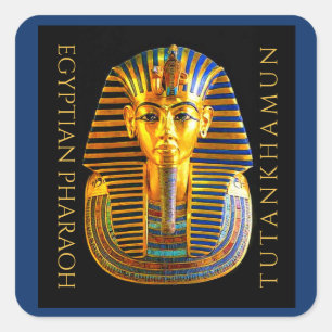 TUTANKHAMUN Discovery Centennial Square Sticker